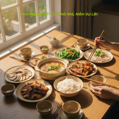 Hôm Nay Ăn Gì? – Câu Hỏi Nhỏ, Niềm Vui Lớn